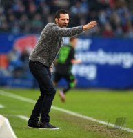 Fussball, 1. Bundesliga  Saison 2014/2015: Hamburger SV - Borussia Moenchengladbach