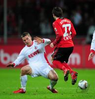 FUSSBALL, 1. BUNDESLIGA, 24. Spieltag: Leverkusen - Koeln