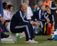 Fussball International  U 21 Laenderspiel: Trainer Horst Hrubesch (Deutschland)