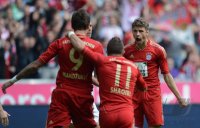 Fussball 1. Bundesliga, Saison 2012/2013:  FC Bayern Muenchen - FSV Mainz 05