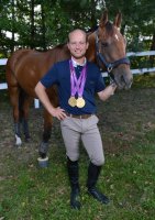 REITEN Olympia 2012: Doppel-Olympiasieger Michael Jung (Deutschland)
