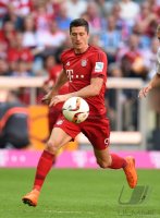 Fussball 1. Bundesliga Saison 15/16: FC Bayern Muenchen - FC Augsburg