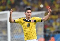 FUSSBALL WM 2014, Achtelfinale: Kolumbien - Uruguay