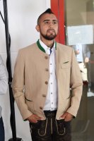 Fussball 1. Bundesliga 15/16: Arturo Vidal (FC Bayern Muenchen)