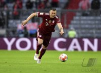 Fussball 1. Bundesliga Saison 21/22: FC Bayern Muenchen -  Hertha BSC Berlin