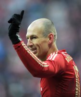 Fussball 1. Bundesliga, Saison 2011/2012:  Arjen Robben (FC Bayern Muenchen)