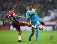 Fussball 1. Bundesliga Saison 14/15: FC Bayern Muenchen - 1. FC Koeln