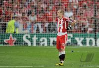 Fussball Champions League Finale:  Enttaeuschung FC Bayern Muenchen