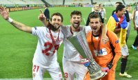 FUSSBALL EUROPA LEAGUE FINALE 13/14: JUBEL FC Sevilla