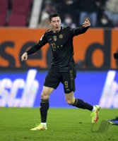 Fussball 1. Bundesliga Saison 21/22: FC Augsburg - FC Bayern Muenchen