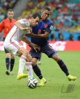 FUSSBALL WM 2014, Gruppenphase: Spanien - Niederlande