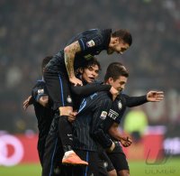 Fussball International Serie A 14/15: JUBEL Inter Mailand