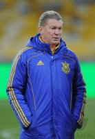Fussball Trainer Oleg Blochin (Ukraine)