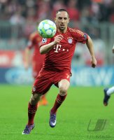 FUSSBALL INTERNATIONAL  CHL Viertelfinale 11/12: Franck Ribery (FC Bayern Muenchen)
