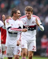 Fussball 1. Bundesliga Saison 15/16: SV Werder Bremen - FC Bayern Muenchen