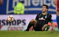 Fussball, 1. Bundesliga  Saison 2014/2015: Hamburger SV - SV Werder Bremen