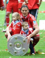 Fussball 1. Bundesliga  Saison  2012/2013:  Deutscher Meister 12/13 FC Bayern Muenchen