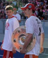 Fussball 1. Bundesliga :  Deutscher Meister 09/10   FC Bayern Muenchen