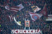 FUSSBALL DFB POKAL  Saison 2012/2013: Fans / Ultras FC Bayern Muenchen