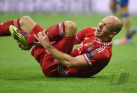 Fussball International CHL Saison 13/14: Arjen Robben (FC Bayern Muenchen)