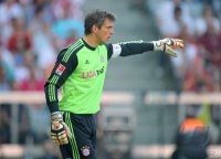 Fussball 1. Bundesliga, Saison 2011/2012:  Torwart Hans Joerg Butt (FC Bayern Muenchen)