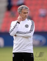 Fussball Supercup Finale 2013: Trainer Jose Mourinho (FC Chelsea)