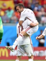 FUSSBALL WM 2014, Gruppenphase: Spanien - Niederlande