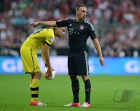 Fussball 1. Bundesliga, Supercup: FC Bayern Muenchen - Borussia Dortmund