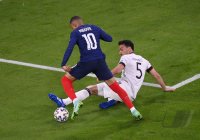 Fussball International Europameisterschaft 2021: Frankreich - Deutschland