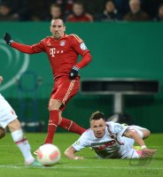 FUSSBALL DFB POKAL  Saison 2012/2013:  FC Augsburg - FC Bayern Muenchen