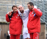 FUSSBALL 1. Bundesliga 2014/2015:  FC Bayern Muenchen - Paulaner Traumelf