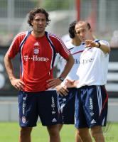 Fussball 1. Bundesliga: Training beim FC Bayern Muenchen