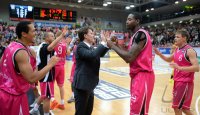 Basketball 1. Bundesliga 13/14:  Walter Tigers Tuebingen - Telekom Baskets Bonn