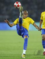 FUSSBALL  Olympia 2008   Halbfinale  Maenner   Argentinien - Brasilien