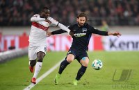 Fussball 1.Bundesliga Saison 17/18: VfB Stuttgart - Hertha BSC Berlin