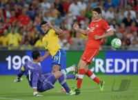 Fussball International Laenderspiel: Schweiz - Brasilien