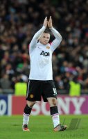 Fussball CHL  Saison 2011/2012:  Enttaeuscht Wayne Rooney  (Manchester United FC)