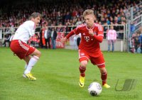 FUSSBALL 1. Bundesliga 2013/2014:  Mitchell Weiser (FC Bayern Muenchen)