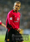 FUSSBALL CHL  Enttaeuschung;  David BECKHAM (ManU)
