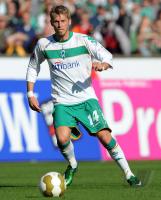 FUSSBALL 1. BUNDESLIGA: Werder Bremen, HUNT Einzelaktion
