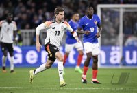 Fussball Testspiel: Frankreich - Deutschland