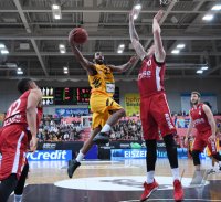 Basketball 1. Bundesliga 16/17 Hauptrunde: Walter Tigers Tuebingen - Brose Bamberg