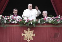 Vatikan, Rom Ostermesse 2024 Papst Franziskus I.