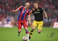 Fussball 1. Bundesliga Saison 14/15: FC Bayern Muenchen - Borussia Dortmund