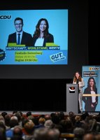CDU Wahlkampf Landtagswahl Baden - Wuerttemberg
