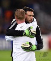 Fussball CHL  Saison 2014/2015: Torwart Salvatore Sirigu (Paris Saint-Germain)