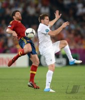 Fussball International Europameisterschaft 2012: Spanien - Frankreich