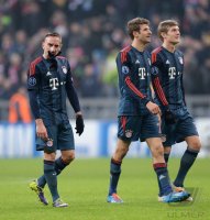 Fussball CHL  Saison 2013/2014: ENTTAEUSCHUNG FC Bayern Muenchen