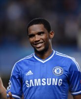FUSSBALL  CHL  Saison 2013/2014: Samuel Eto o (FC Chelsea)