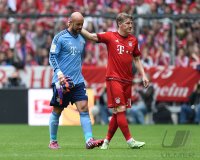 Fussball 1. Bundesliga Saison 14/15: FC Bayern Muenchen -  FC Augsburg